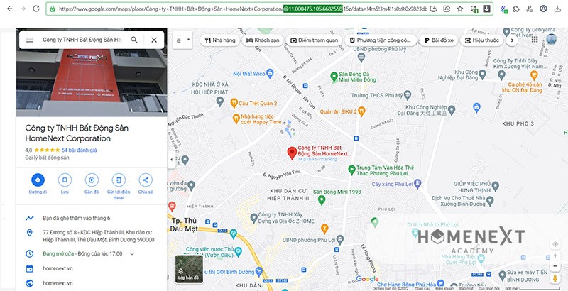 SEO hình ảnh: lỗi nhầm lẫn vị trí thường gặp ở Google Map