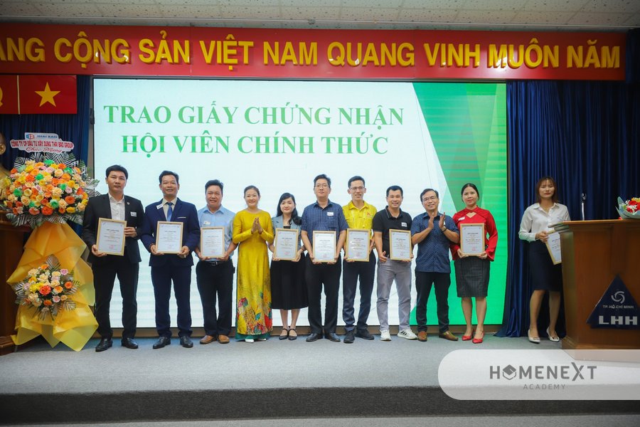 HomeNext Academy tham dự chương trình ''Kết nối giao thương lần 1 và trao giấy chứng nhận hội viên” của Câu lạc bộ Doanh nghiệp Tâm Trí Việt