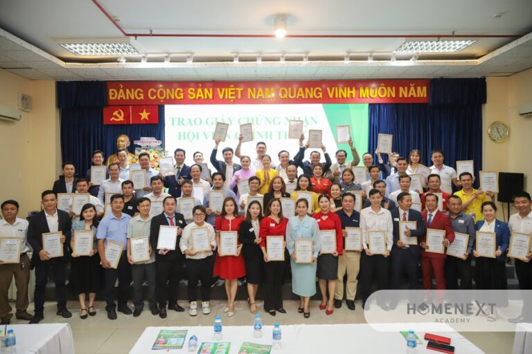HomeNext Academy tham dự chương trình ''Kết nối giao thương lần 1 và trao giấy chứng nhận hội viên” của Câu lạc bộ Doanh nghiệp Tâm Trí Việt