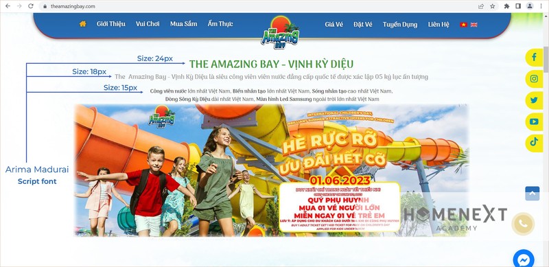 website The Amazing Bay