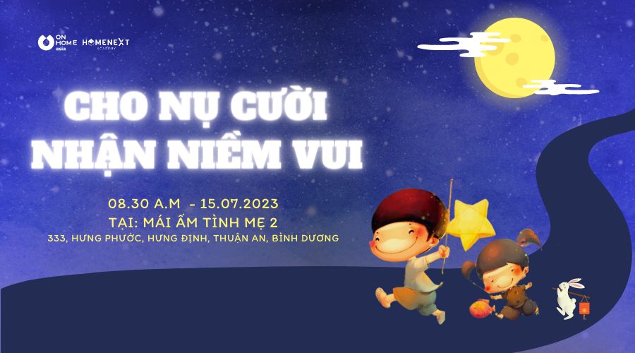 cho nụ cười nhận niềm vui