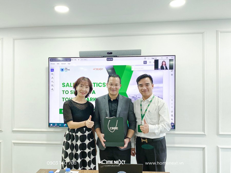 CEO HomeNext Academy chia sẻ về “Chiến thuật bán hàng” tại CBRE Việt Nam