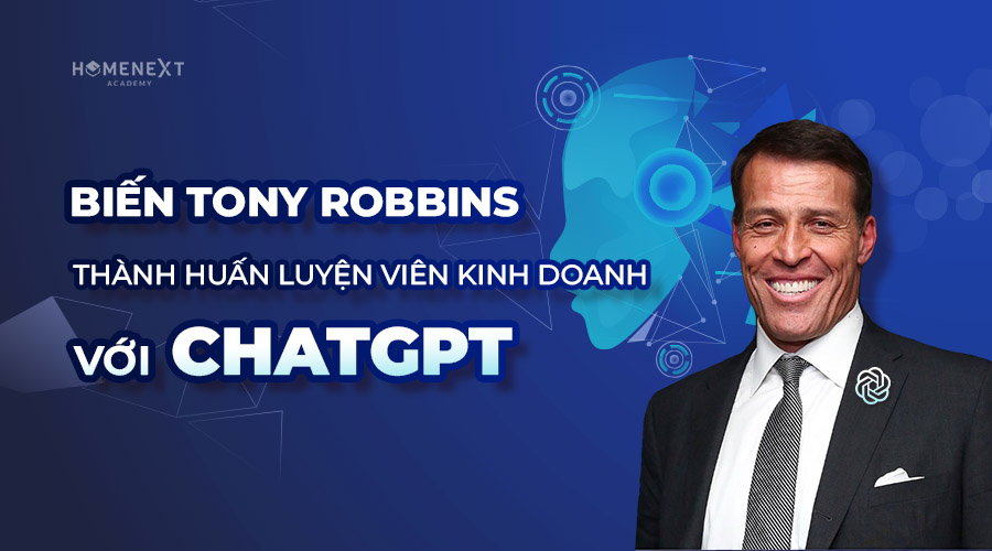 Biến Tony Robbins thành Huấn luyện viên kinh doanh cá nhân của bạn với ChatGPT