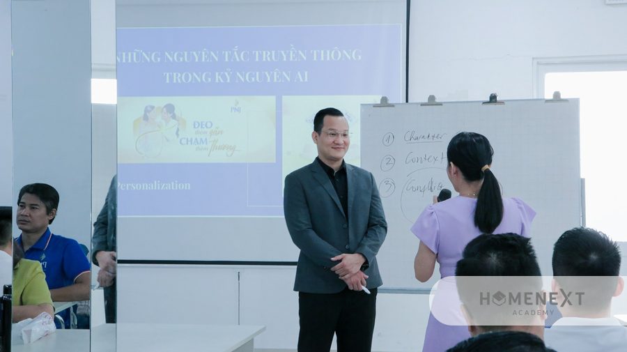 Workshop “Chiến lược truyền thông tối ưu trong kỷ nguyên AI” tại PNJ Đông Nam Bộ 