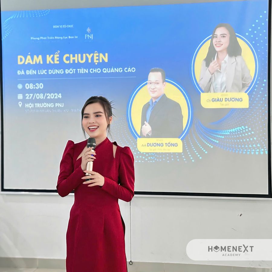 Khoá đào tạo “Storytelling trong kỷ nguyên AI” tại PNJ Đông Nam Bộ”