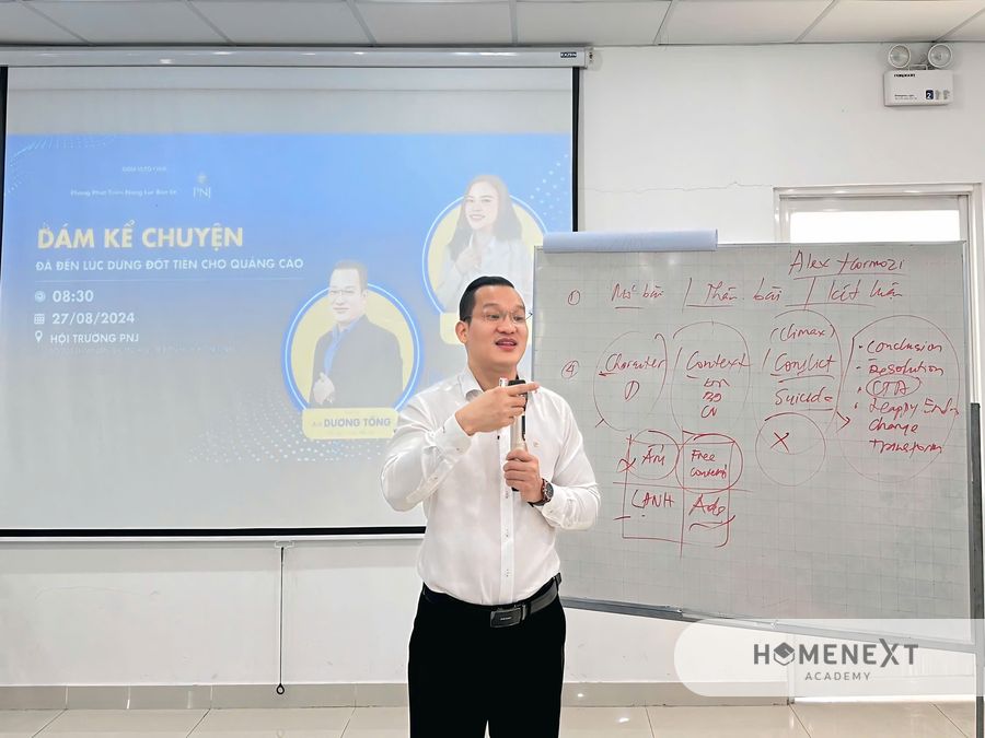 Khoá đào tạo “Storytelling trong kỷ nguyên AI” tại PNJ Đông Nam Bộ”