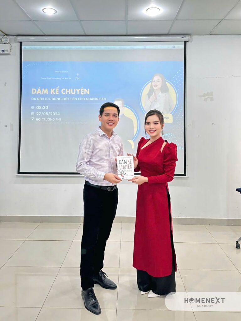 Khoá đào tạo “Storytelling trong kỷ nguyên AI” tại PNJ Đông Nam Bộ”