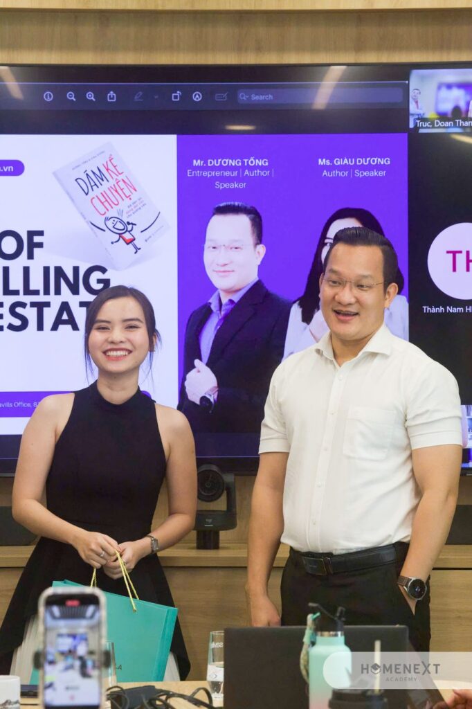 Khoá đào tạo "The Art of Storytelling in Real Estate Selling"