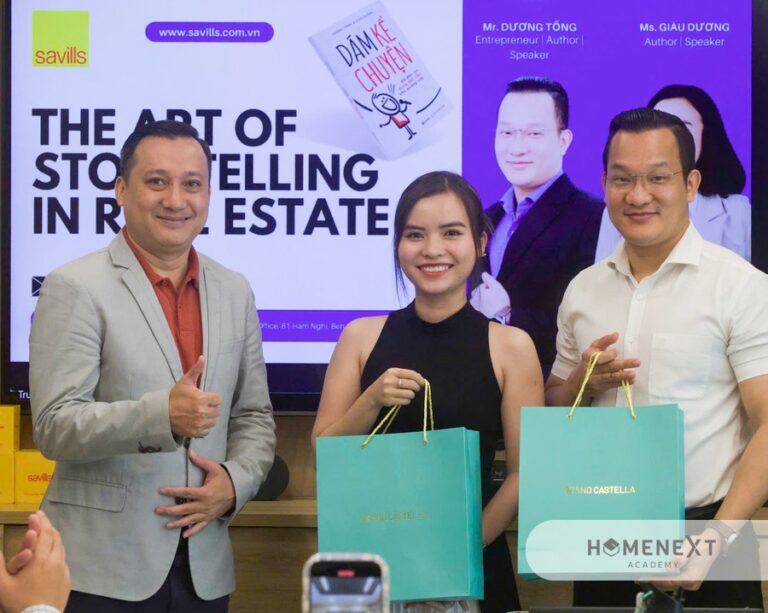 Khoá đào tạo "The Art of Storytelling in Real Estate Selling" tại Savills Việt Nam